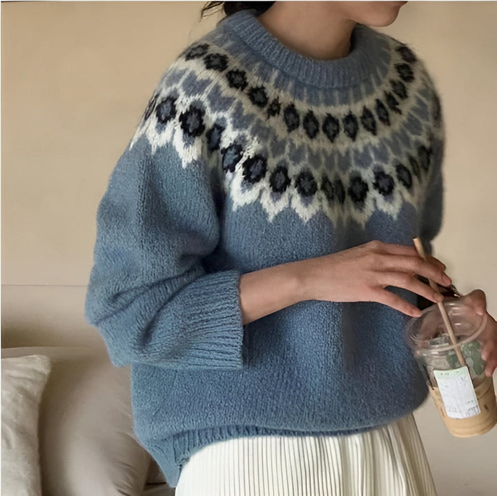 Maud | Jacquard trui